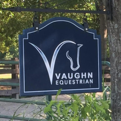Vaughn Equestrian Logo Design