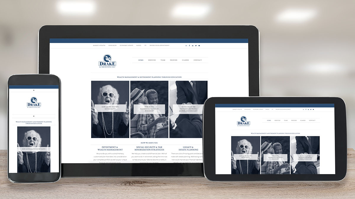 Drake Website Design, Branding,Content & Photography