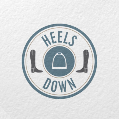Heels Down Tack Shop Logo